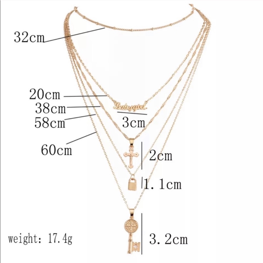 3/$30 💛 Multi Layer Pendant Necklace - Picture 2 of 6